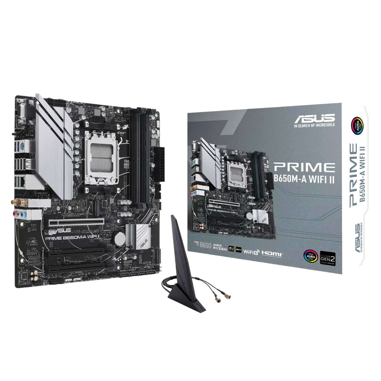 MOTHERBOARD ASUS PRIME B650M-A WIFI II DDR5 AM5