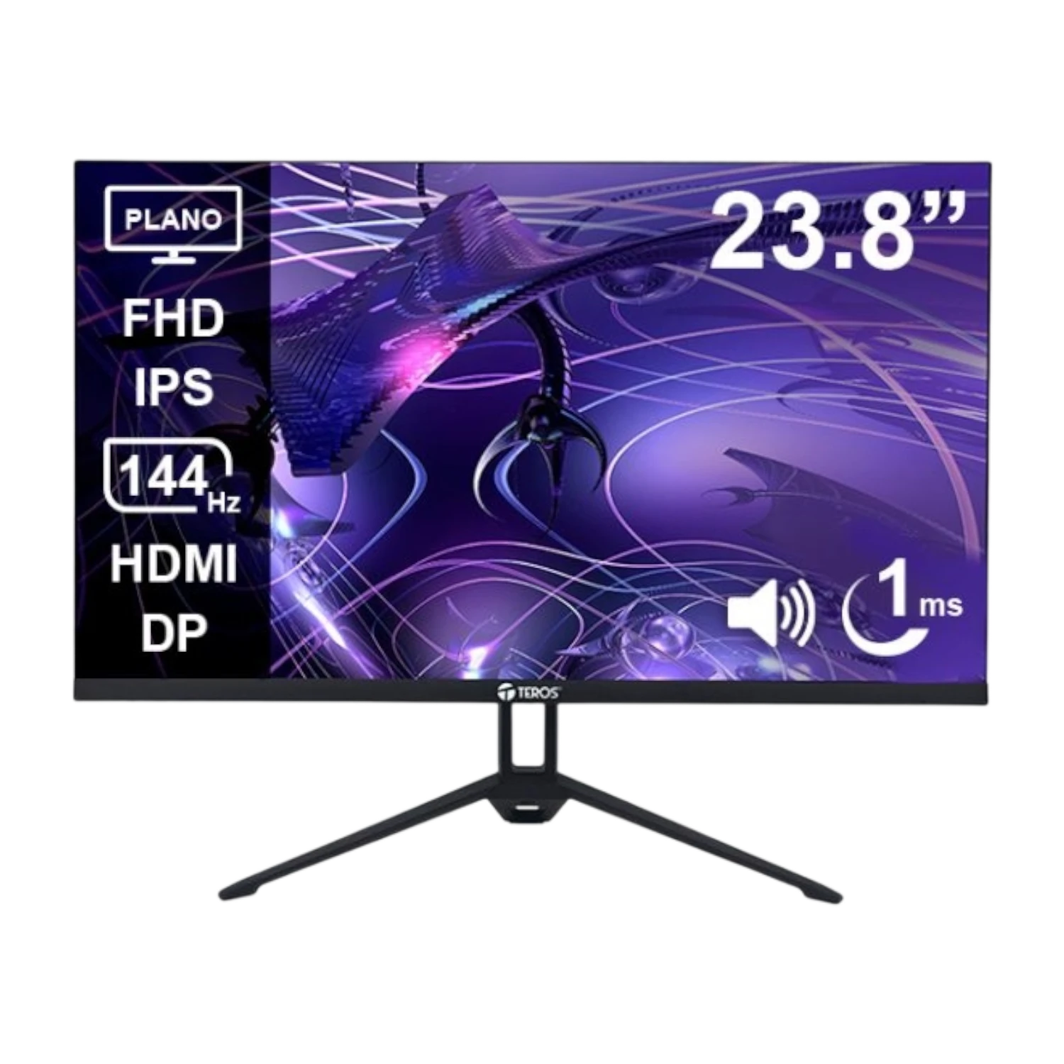 MONITOR TEROS 23.8" TE-2417S GAMING 144HZ FHD IPS