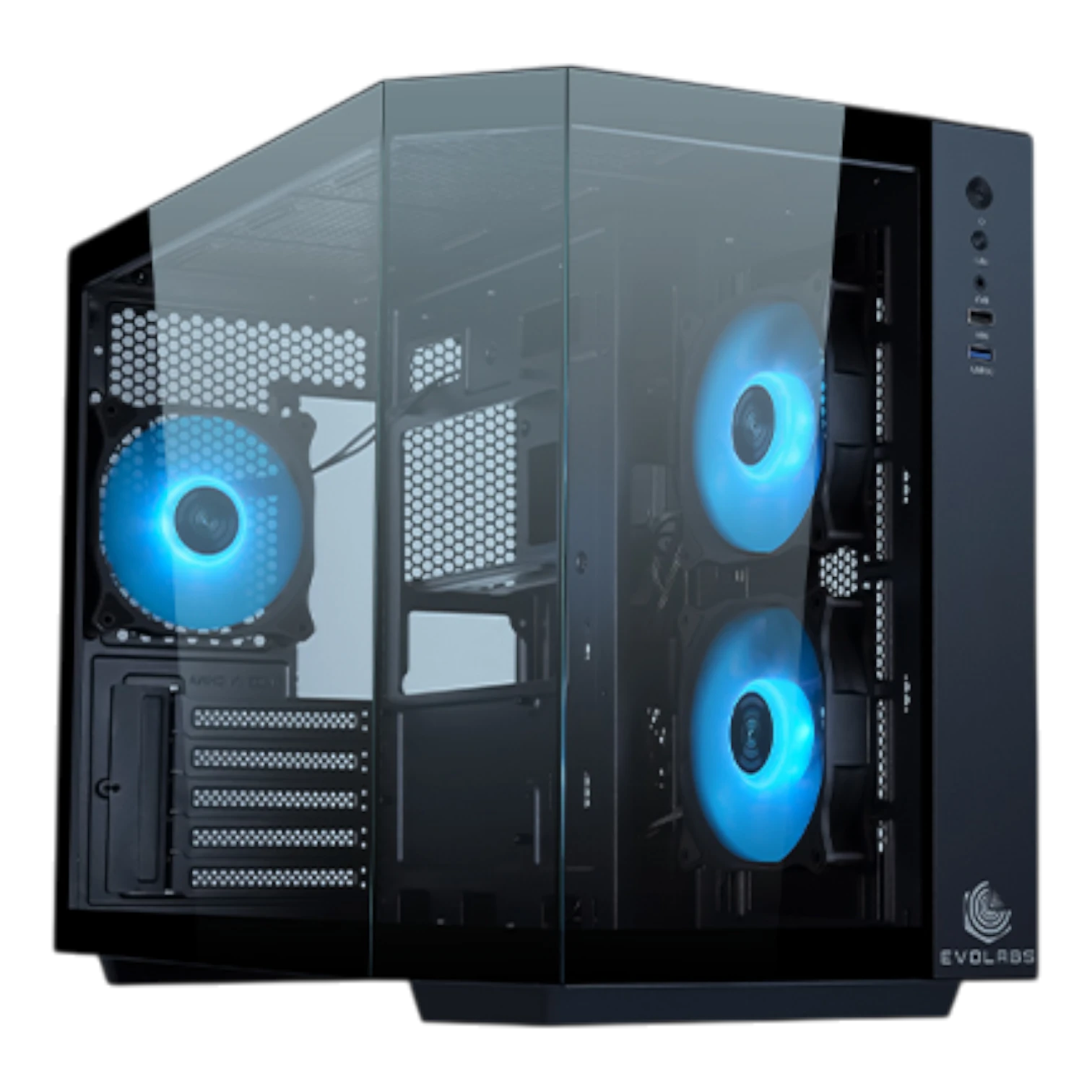 GABINETE EVOLABS PRIMACY 3 FAN RGB
