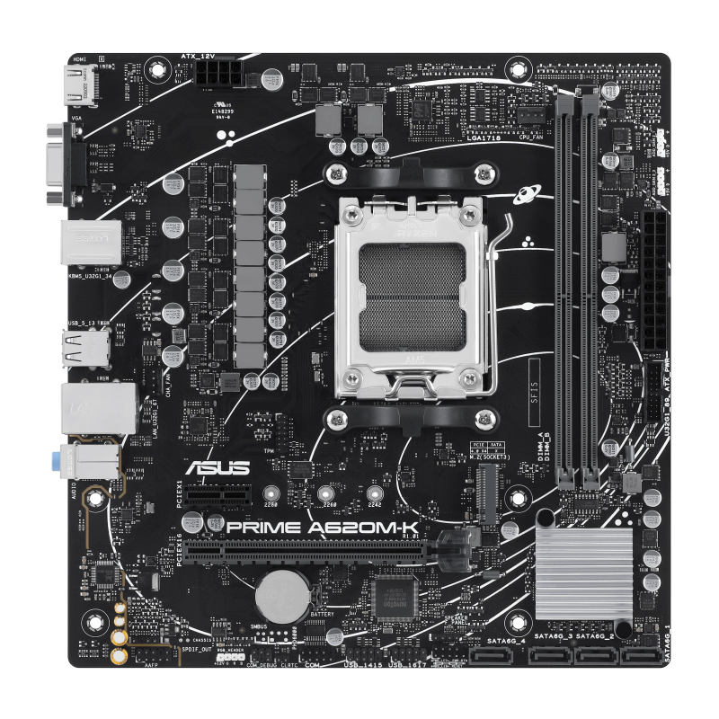 MOTHERBOARD ASUS A620M-K CSM PRIME DDR5 AM5