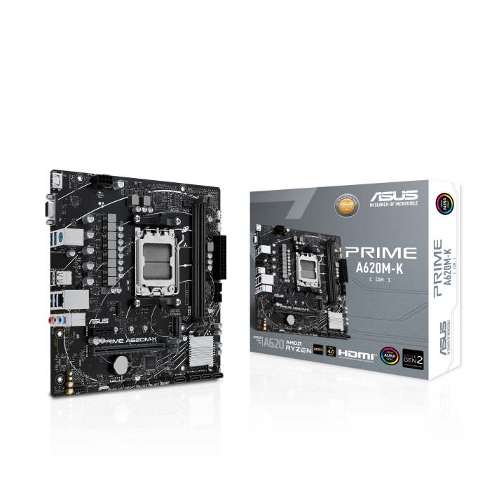 MOTHERBOARD ASUS A620M-K CSM PRIME DDR5 AM5