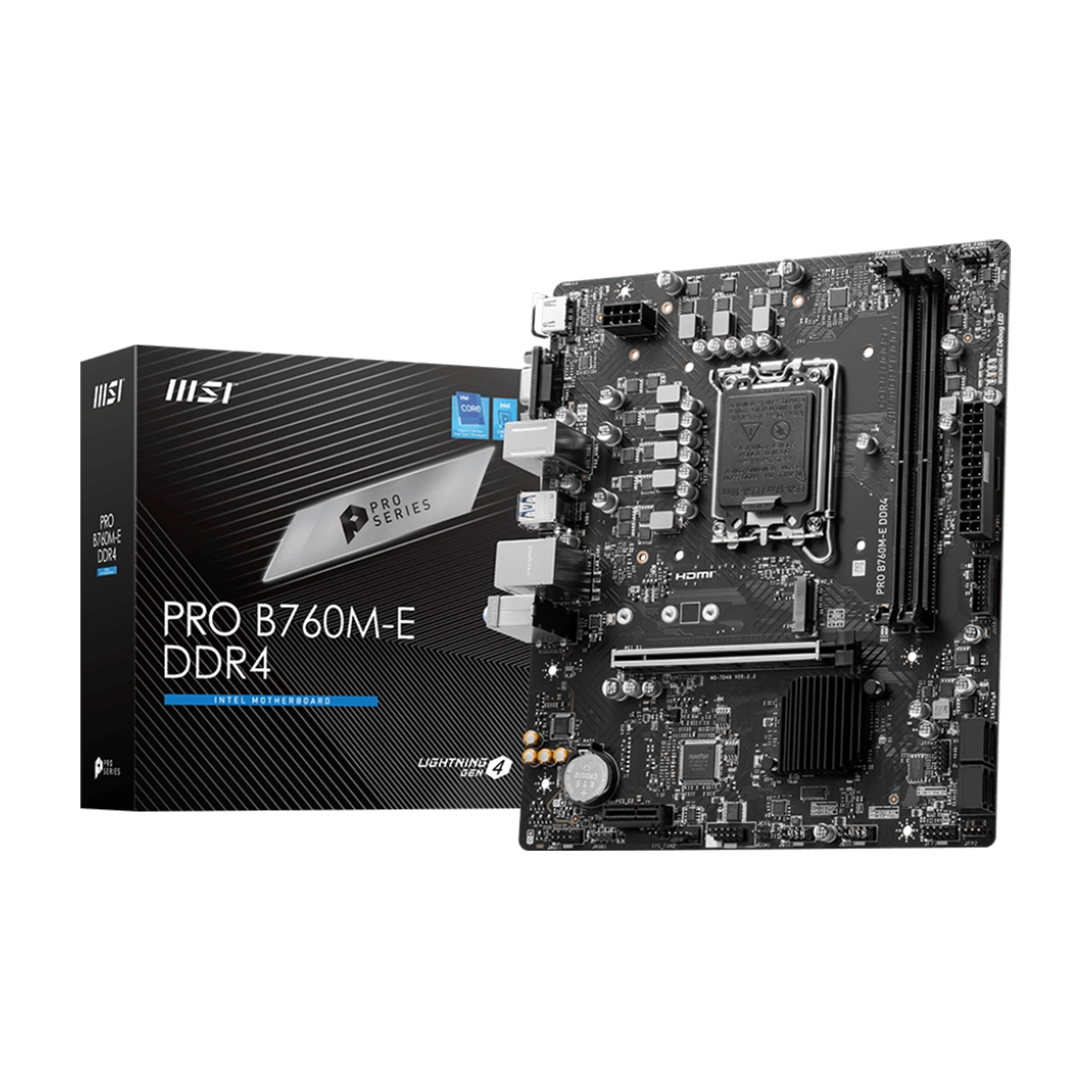 MOTHERBOARD MSI B760M-E PRO DDR4 LGA 1700