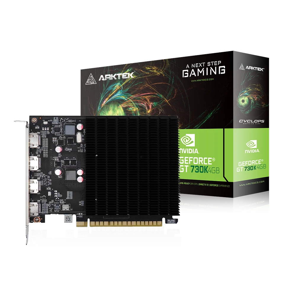PLACA DE VIDEO ARKTEK GT 730 K 4GB GDDR3
