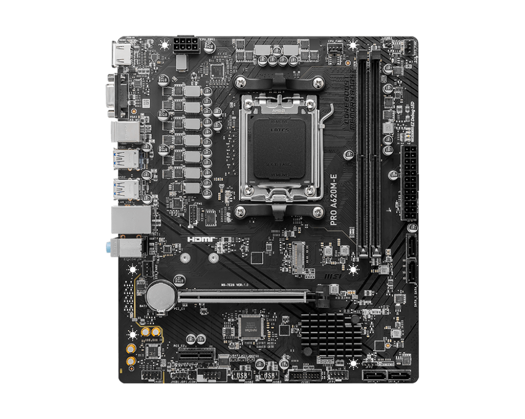 MOTHERBOARD MSI A620M-E PRO DDR5 AM5