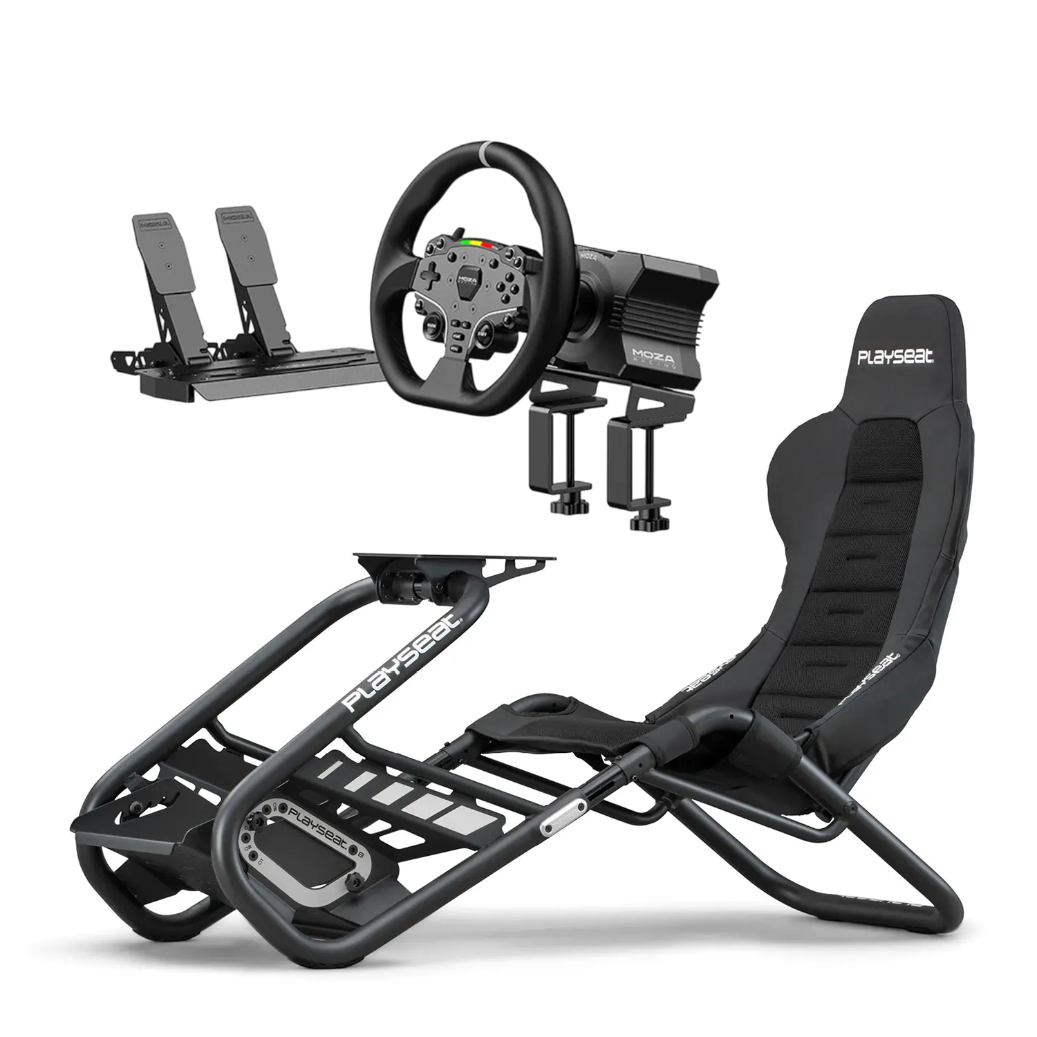 COMBO SIMULADOR PLAYSEAT TROPHY + BUNDLE MOZA R5