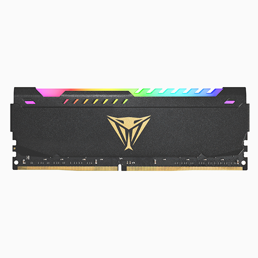 MEMORIA RAM PATRIOT 8GB DDR4 3200 MHZ RGB VIPER STEEL