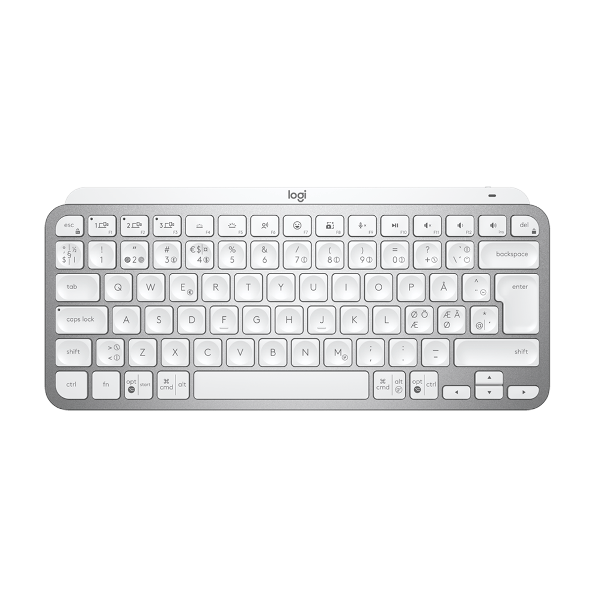 TECLADO LOGITECH MX KEYS MINI PALE GRAY