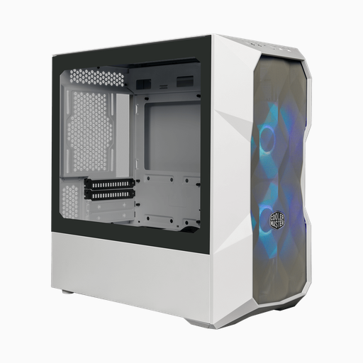 GABINETE COOLERMASTER MASTERBOX TD300 MESH WHITE MICRO-ATX