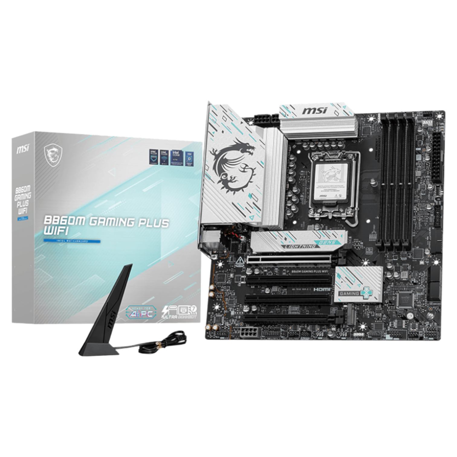 MOTHERBOARD MSI B860M GAMING PLUS DDR5 LGA1851