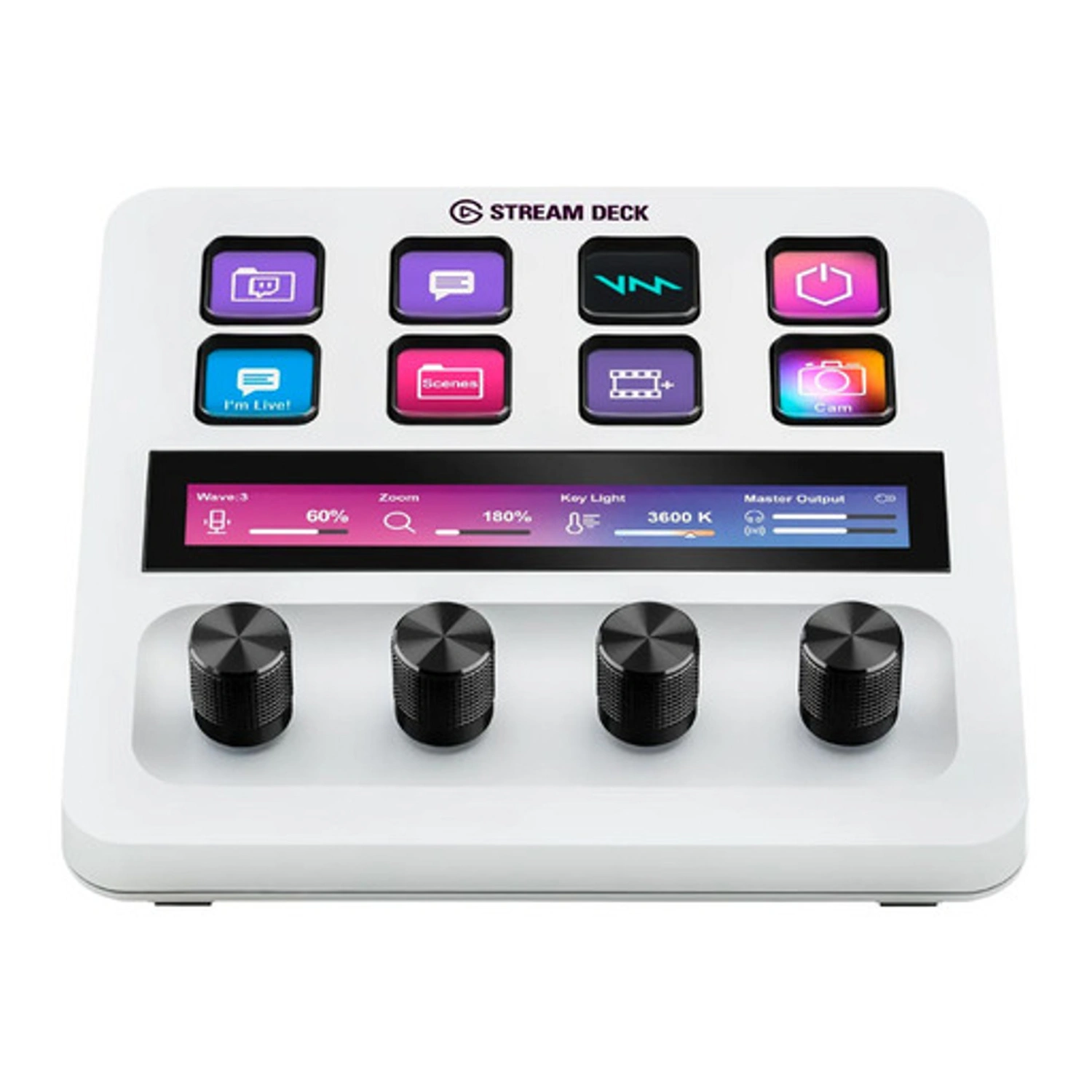STREAM DECK ELGATO + WHITE
