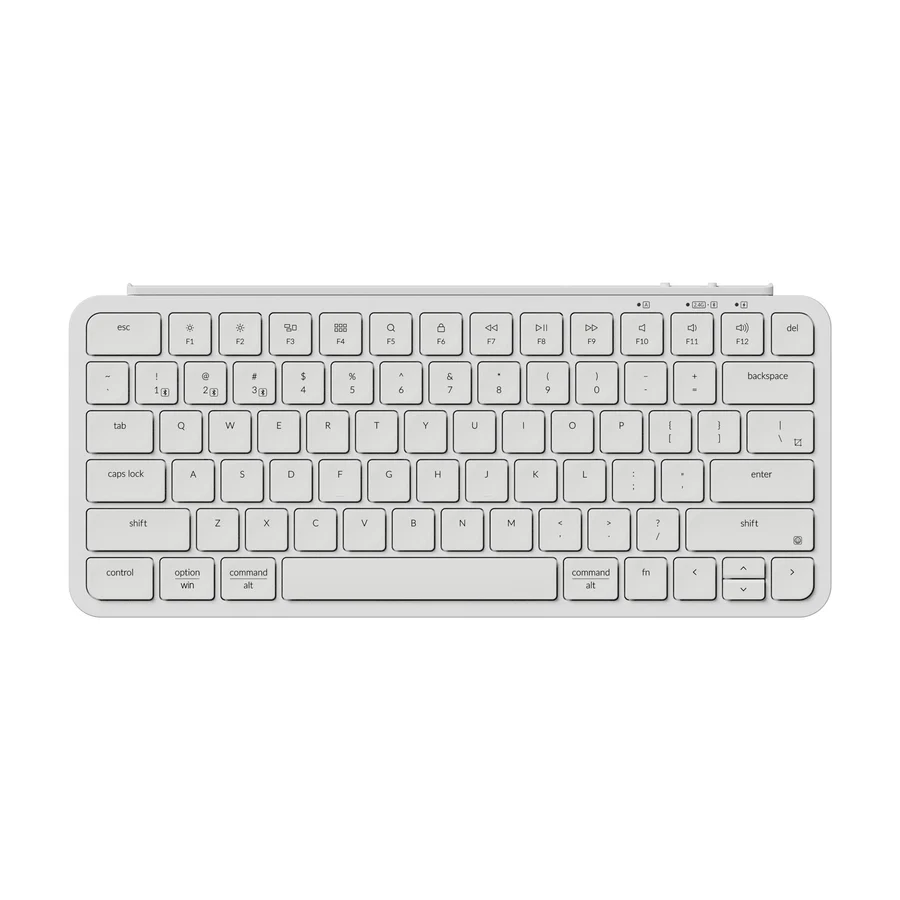 TECLADO KEYCHRON B1 PRO 75% WIRELESS IVORY WHITE