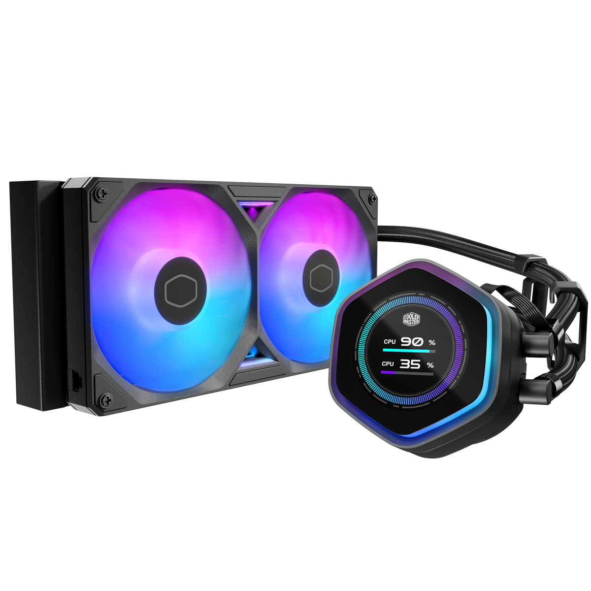 WATERCOOLER COOLERMASTER MASTERLIQUID 240 ATMOS II LCD