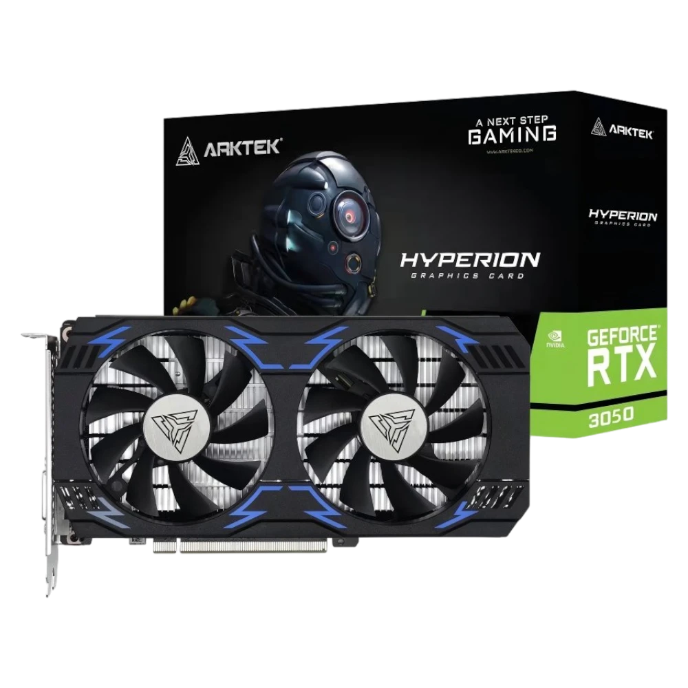 PLACA DE VIDEO ARKTEK RTX 3050 HYPERION 6GB GDDR6