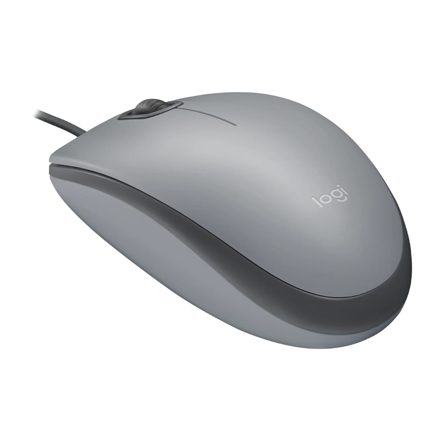 MOUSE LOGITECH M110 SILENT WIRED SILVER
