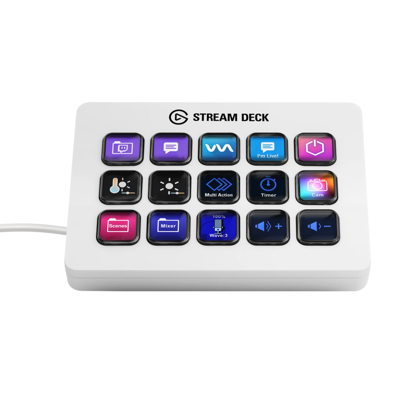 STREAM DECK ELGATO MK.2 WHITE