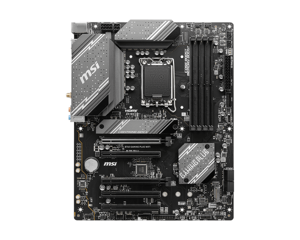 MOTHERBOARD MSI B760 GAMING PLUS DDR5 LGA1700 WIFI