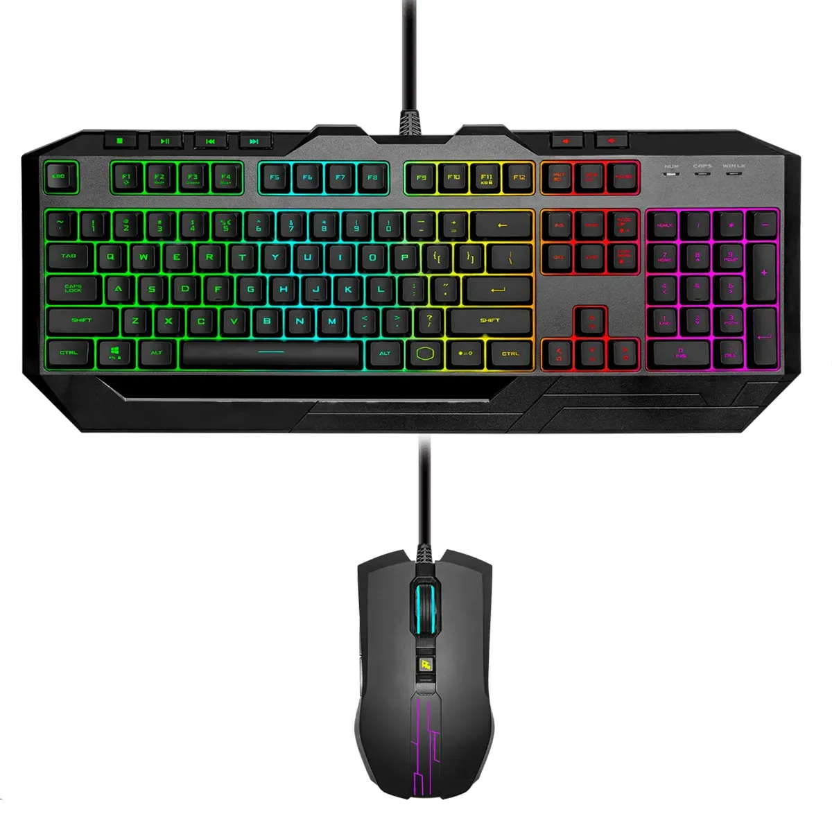 COMBO TECLADO Y MOUSE COOLERMASTER DEVASTATOR 3 RGB