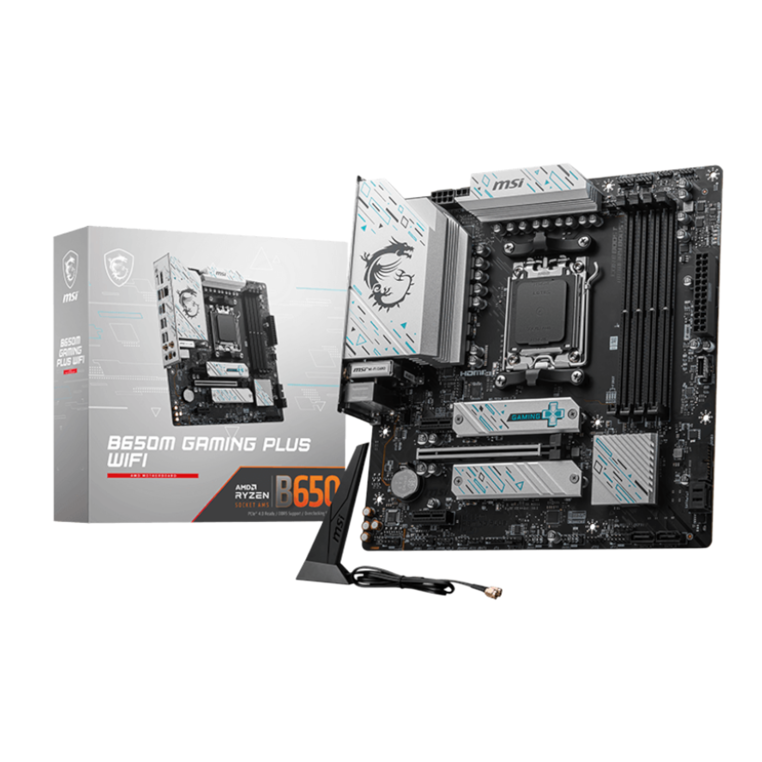 MOTHERBOARD MSI B650M GAMING PLUS DDR5 AM5 WIFI