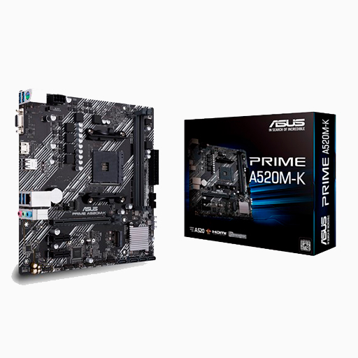 MOTHERBOARD ASUS PRIME A520M-K DDR4 AM4