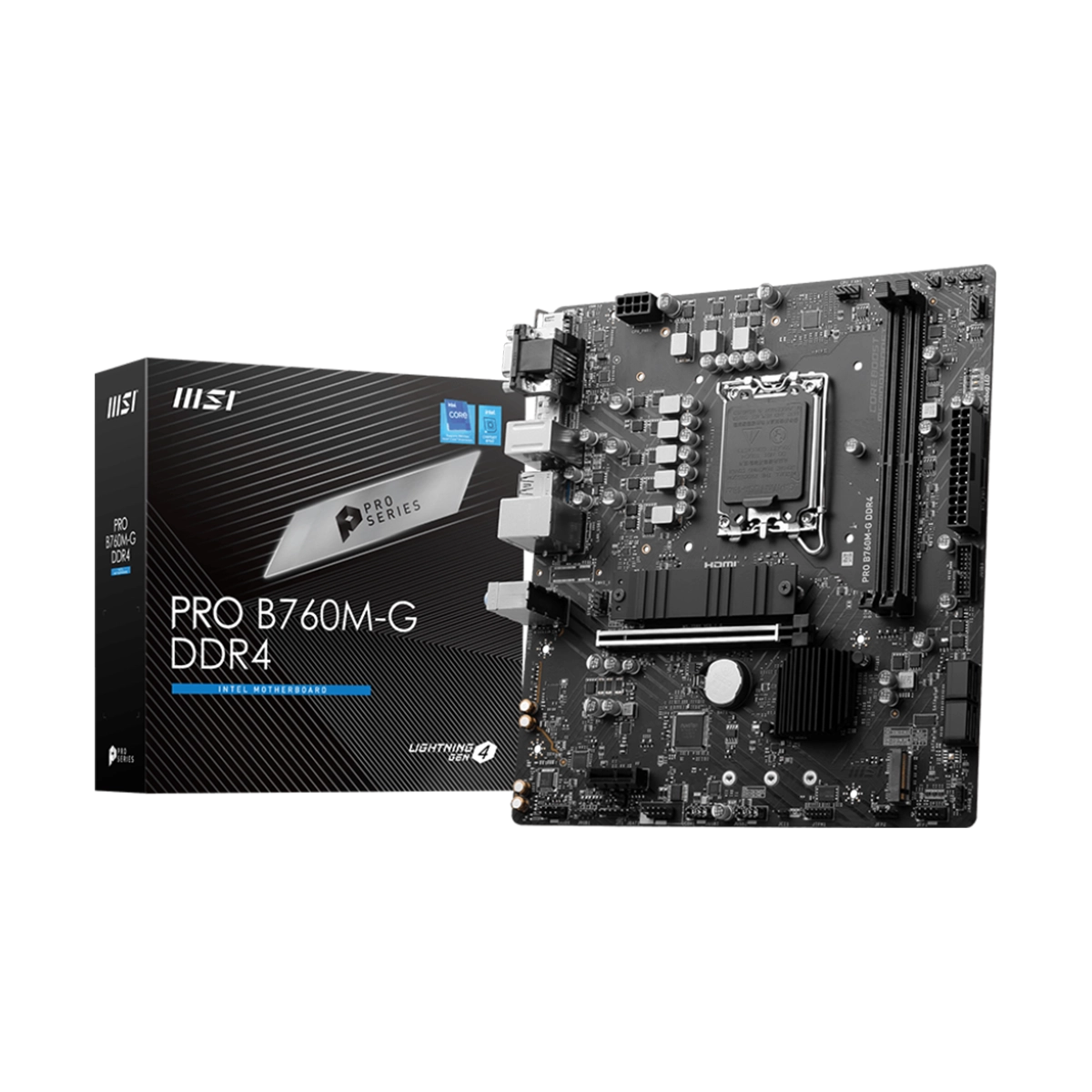 MOTHERBOARD MSI B760M-G PRO DDR4 LGA1700