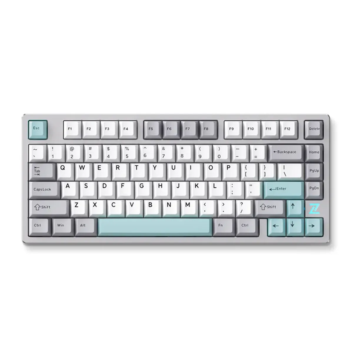 TECLADO MCHOSE Z75S 75% GRAY AND BLUE SWITCH CREAM SHAFT