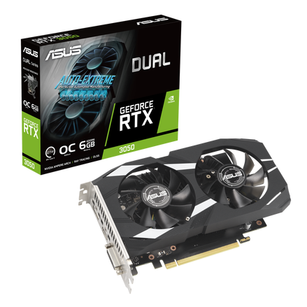 PLACA DE VIDEO ASUS RTX 3050 6GB GDDR6 OC