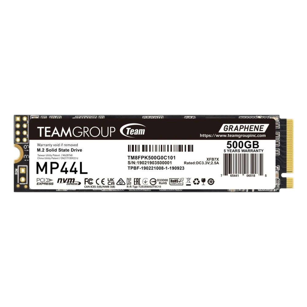 DISCO SSD TEAM GROUP MP44L 500GB M2 2280