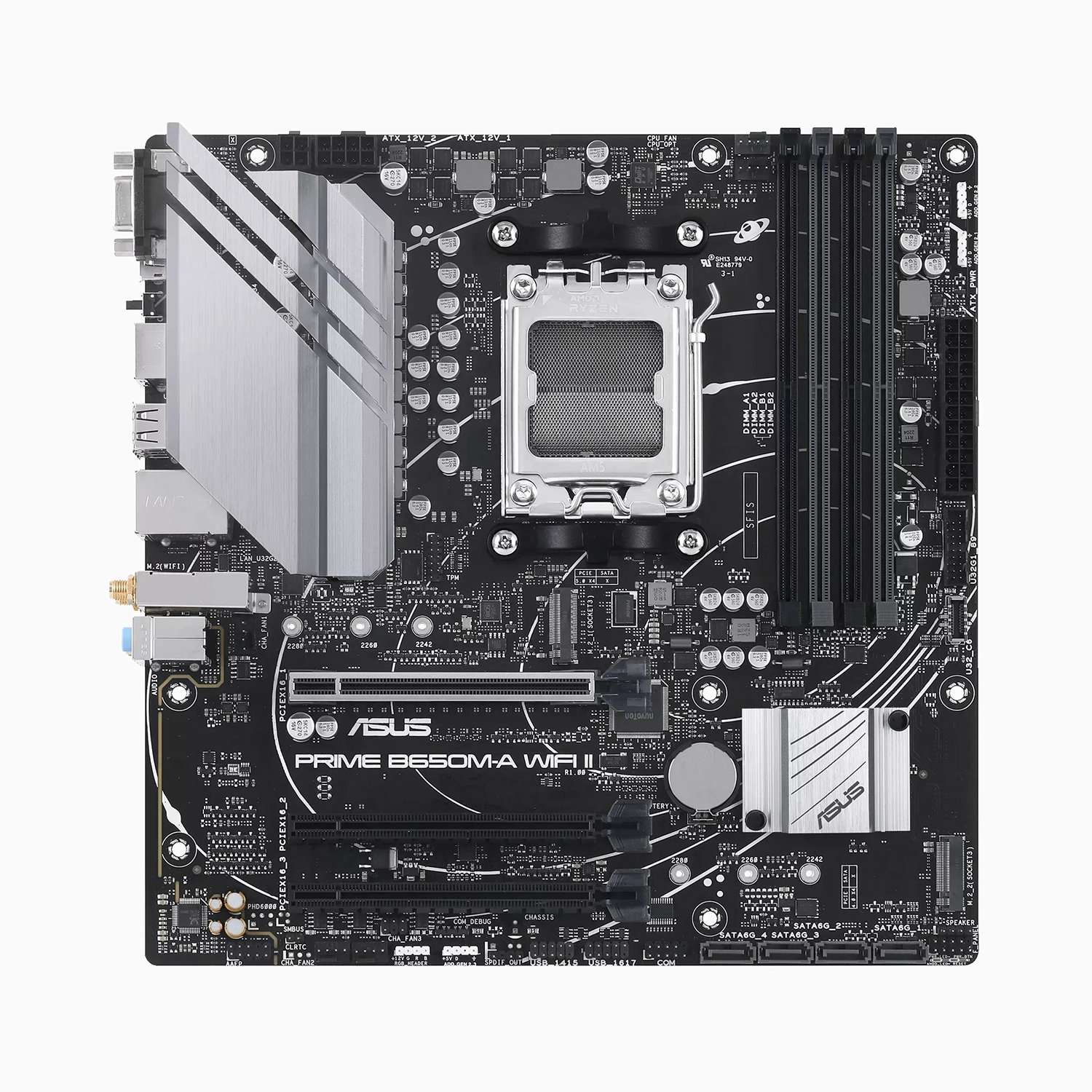 MOTHERBOARD ASUS PRIME B650M-A WIFI II DDR5 AM5