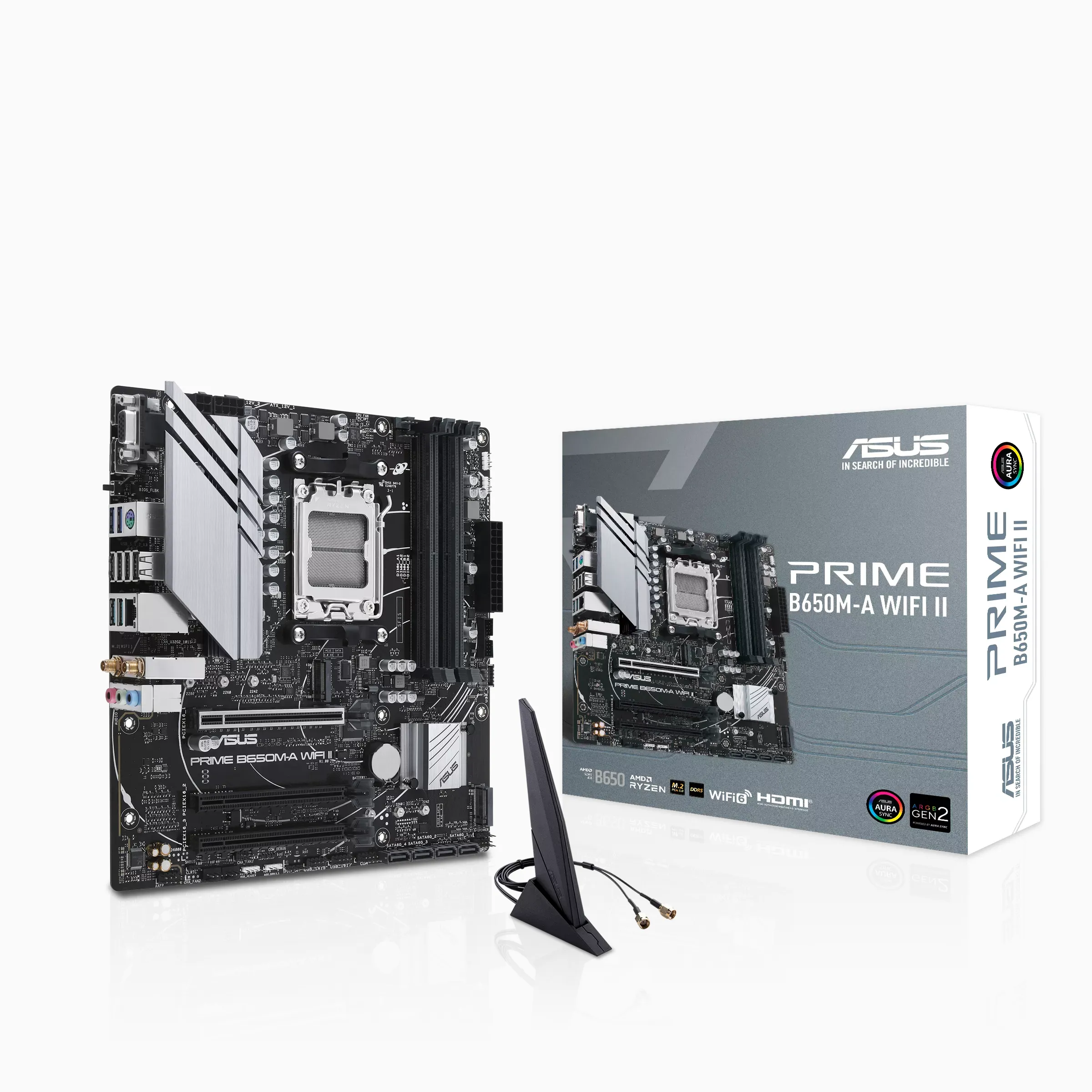 MOTHERBOARD ASUS PRIME B650M-A WIFI II DDR5 AM5