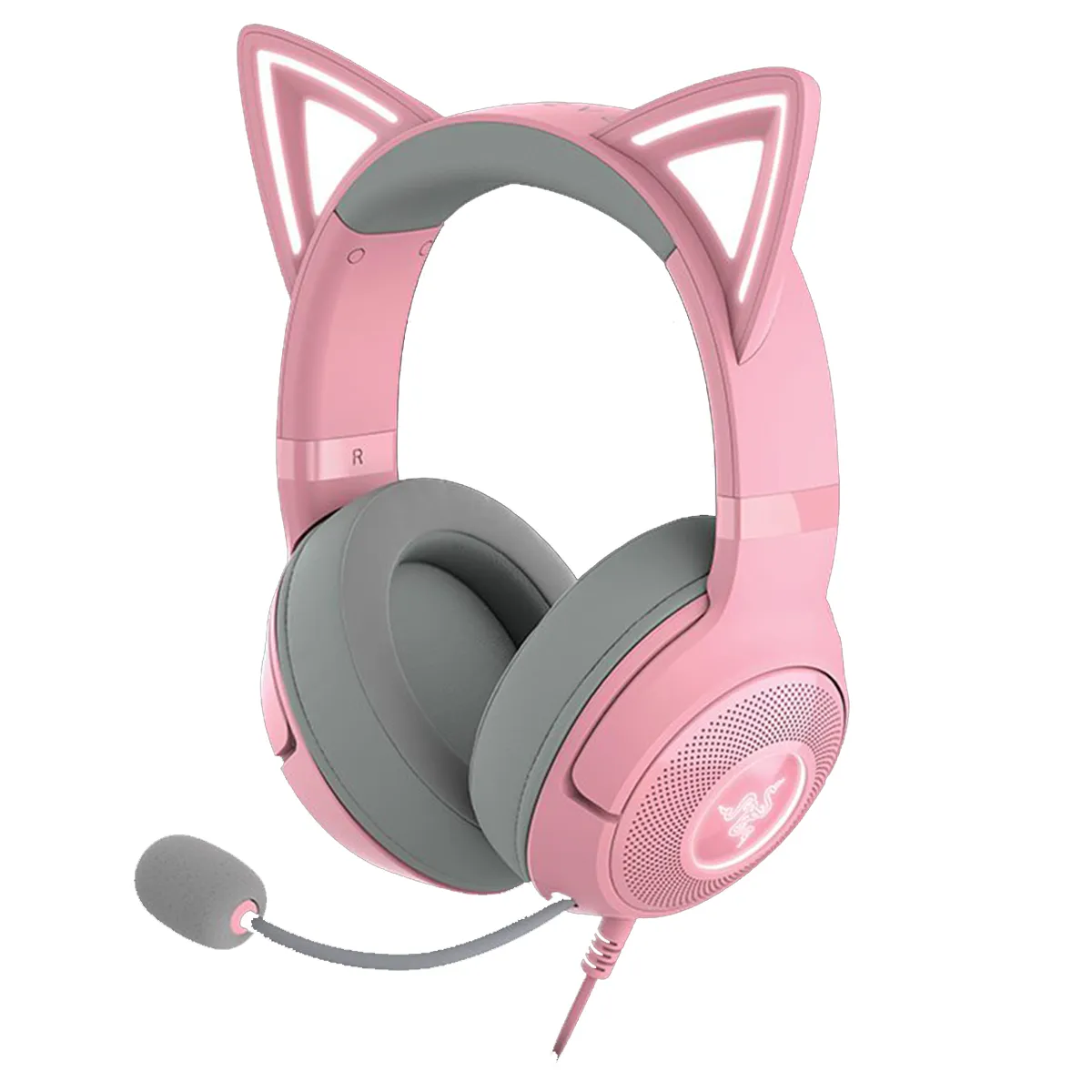AURICULARES RAZER KRAKEN KITTY V2 PRO QUARTZ EDITION RGB CON MIC