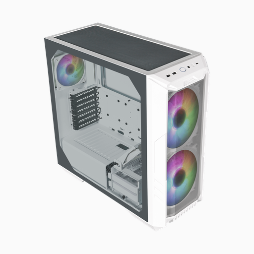 GABINETE COOLERMASTER HAF 500 WHITE EATX