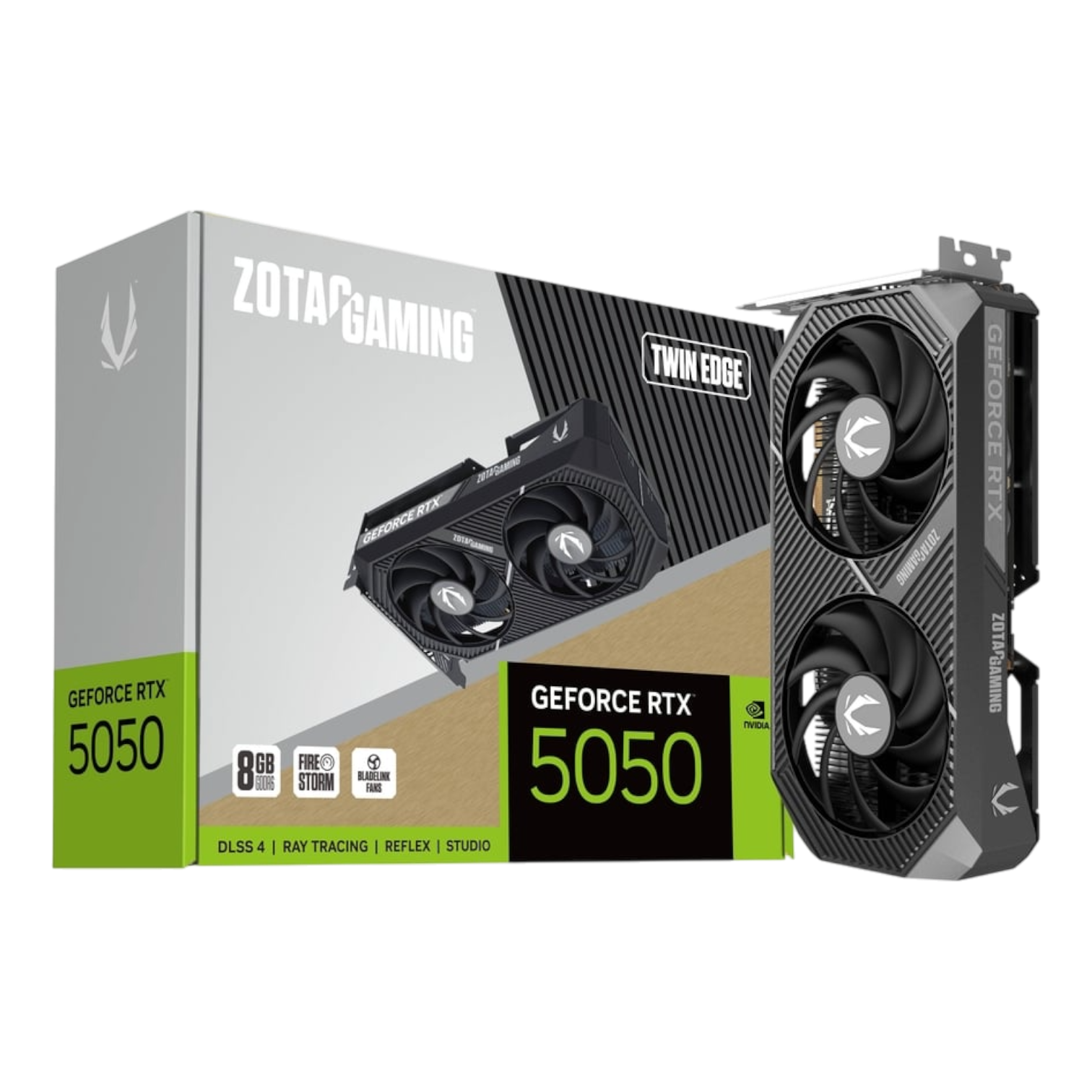 PLACA DE VIDEO ZOTAC RTX 5050 TWIN EDGE 8GB GDDR6
