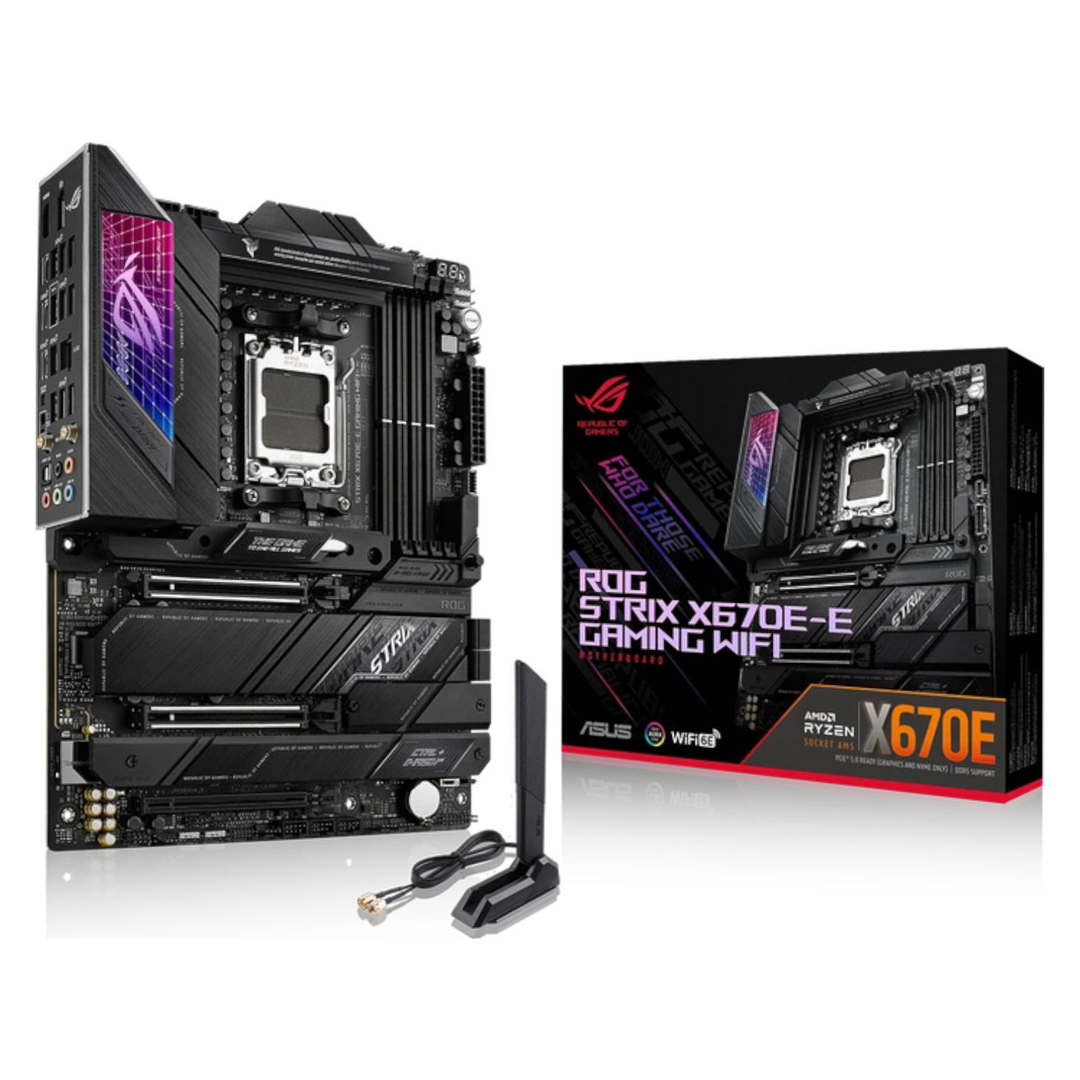 MOTHERBOARD ASUS ROG STRIX X670E-E GAMING DDR5 AM5 WIFI