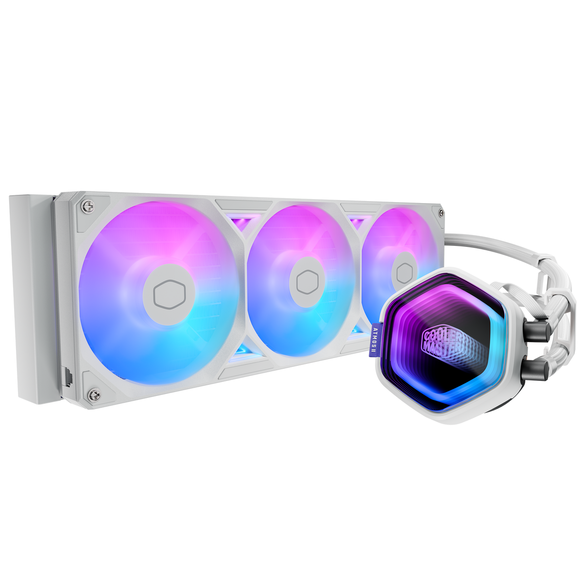 WATERCOOLER COOLERMASTER MASTERLIQUID 360 ATMOS II ARGB WHITE