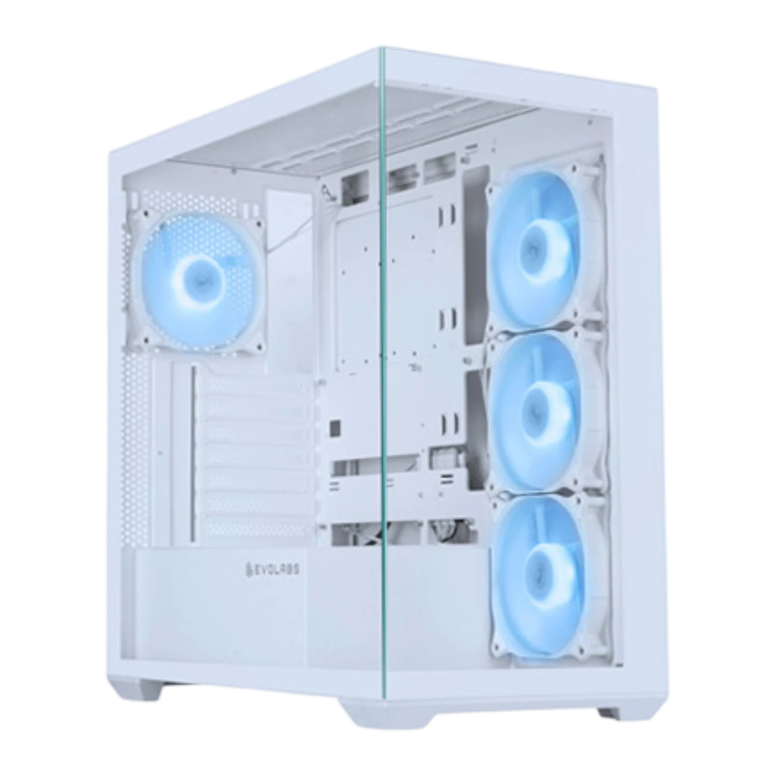 GABINETE EVOLABS PROGRESSION 4 FAN RGB WHITE