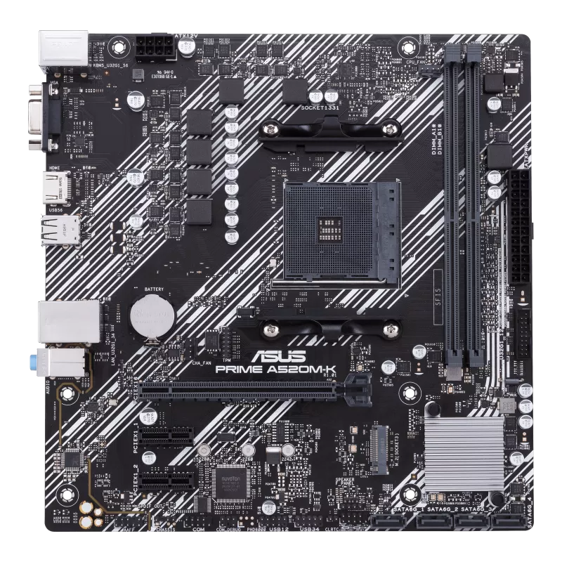 MOTHER ASUS PRIME A520M-K CSM DDR4 AM4