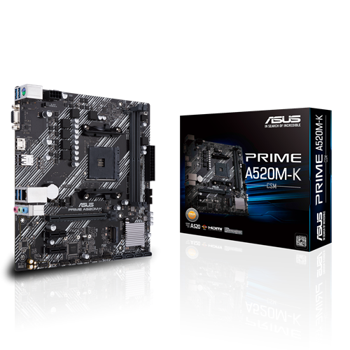 MOTHER ASUS PRIME A520M-K CSM DDR4 AM4