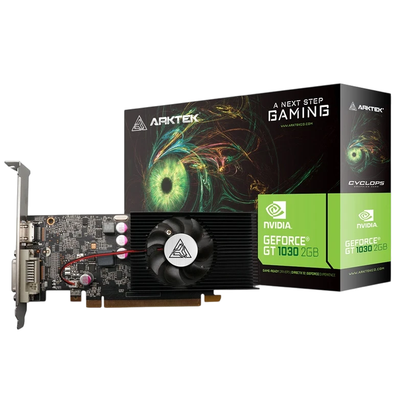 PLACA DE VIDEO ARKTEK GT 1030 LOW PROFILE 2GB GDDR5