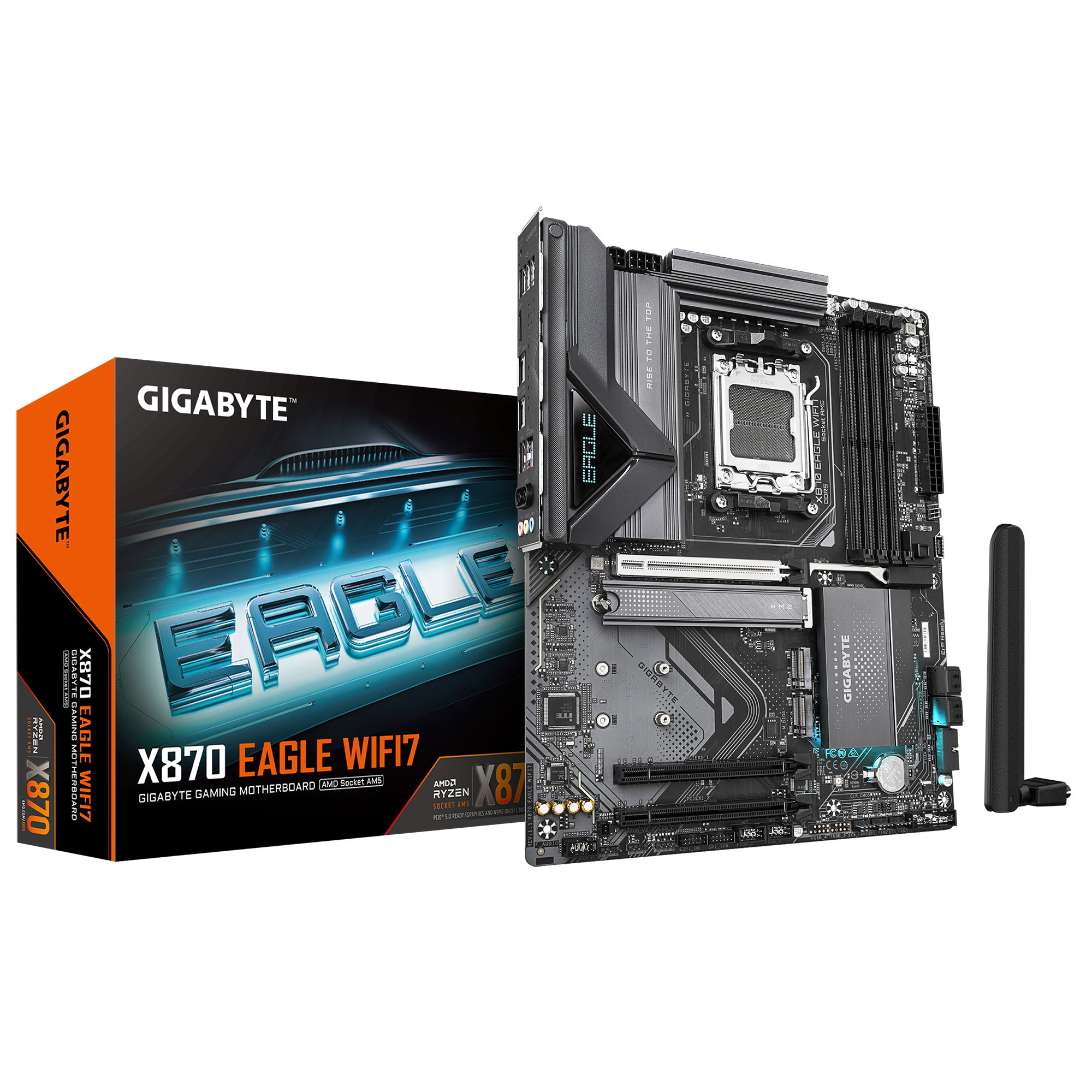 MOTHERBOARD GIGABYTE X870 EAGLE WIFI7 DDR5 AM5 WIFI