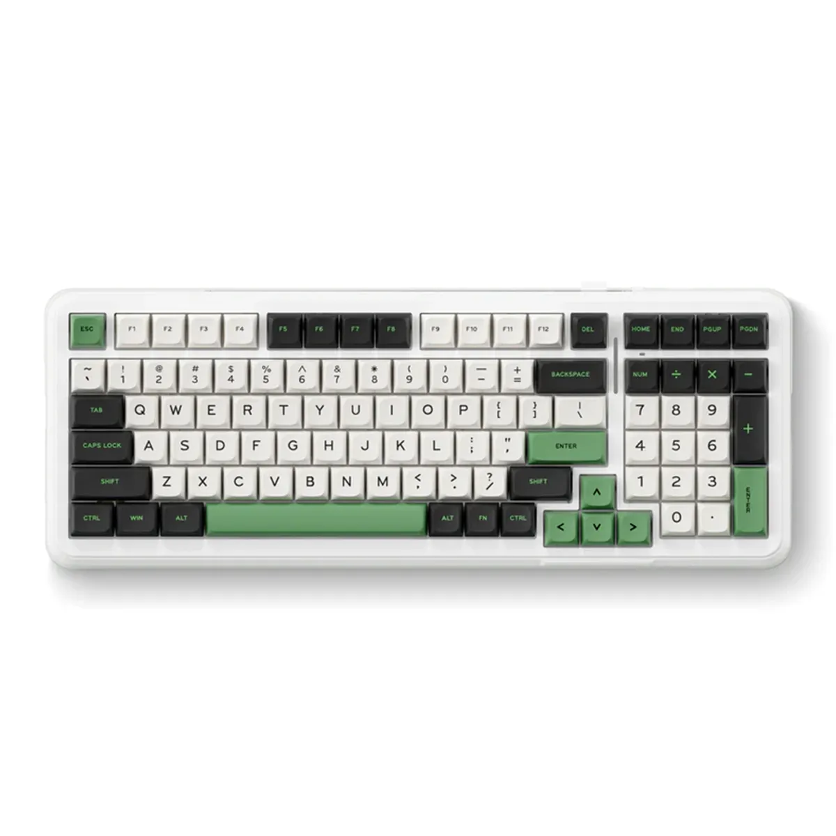 TECLADO MCHOSE K99 EMERALD GREEN SWITCH HYACINTH