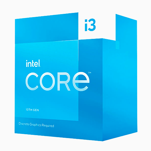 MICROPROCESADOR INTEL CORE I3 13100F S/VIDEO C/COOLER LGA1700