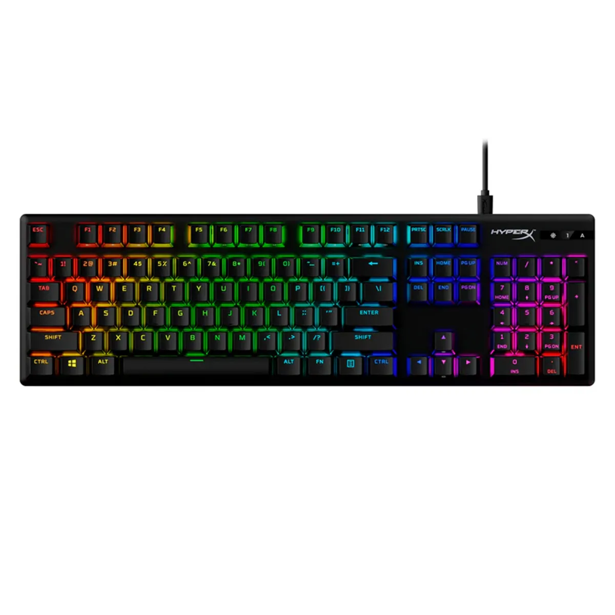 TECLADO HYPERX ALLOY ORIGINS PBT RGB