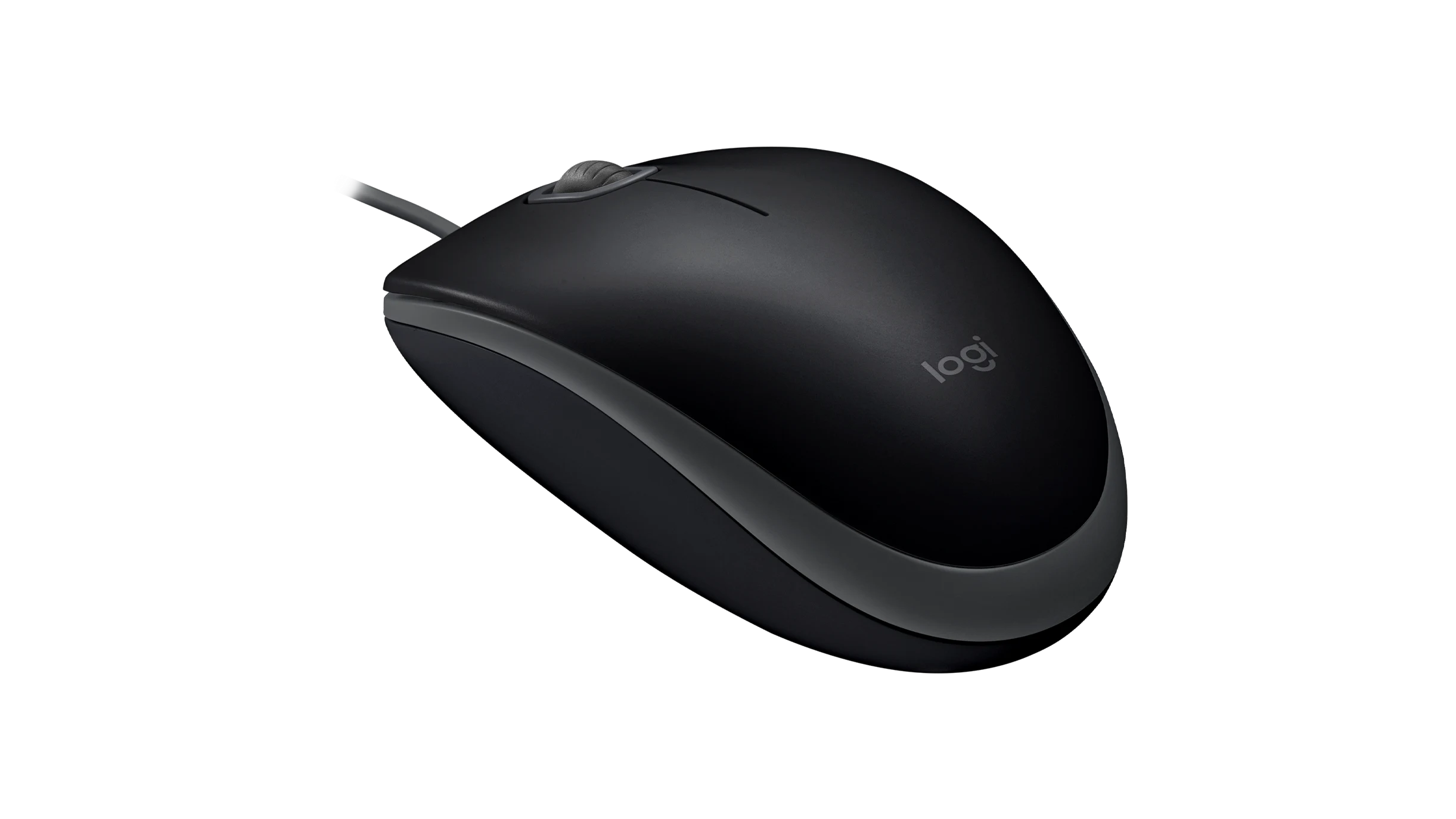 MOUSE LOGITECH M110 SILENT WIRED BLACK