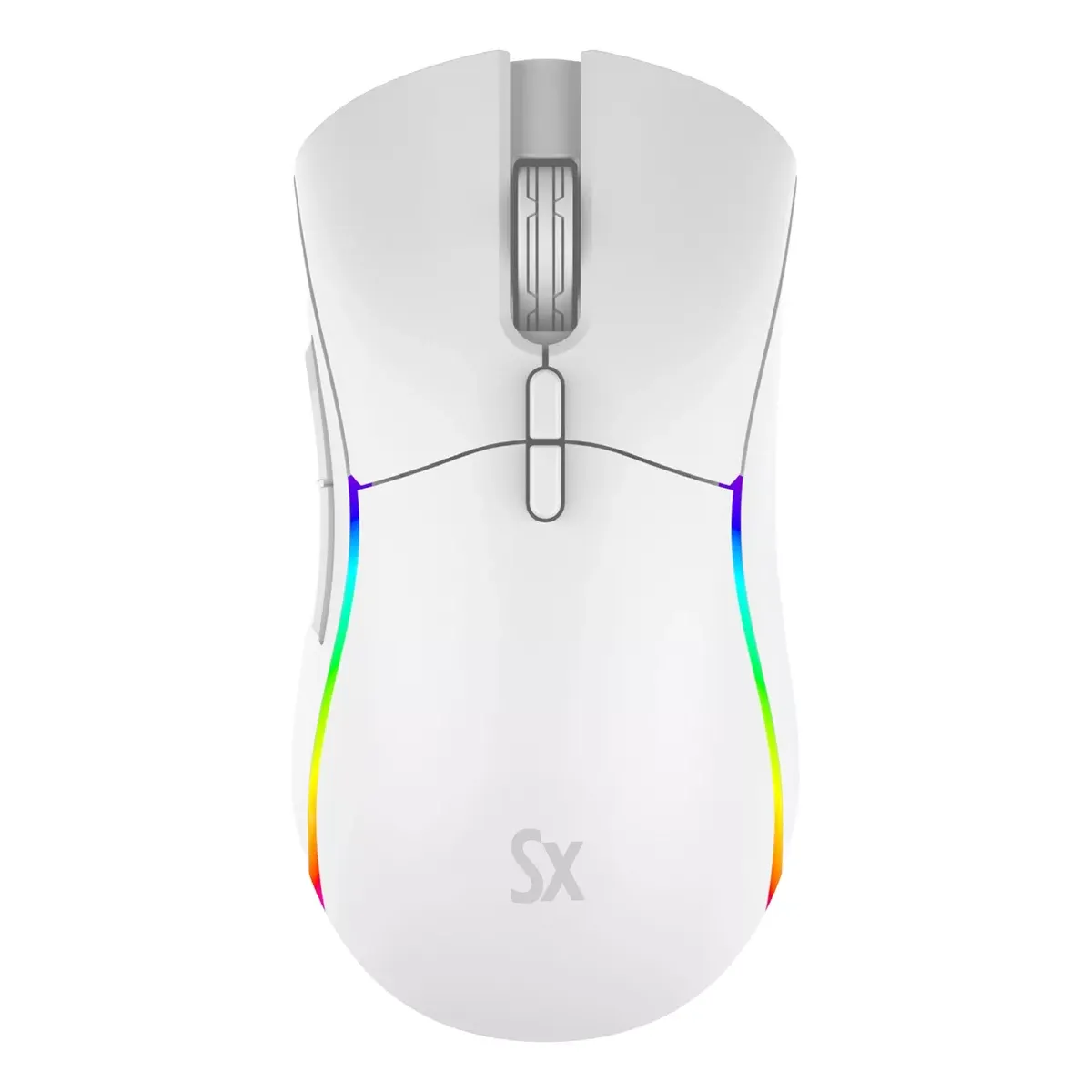 MOUSE SOLARMAX GMO06W USB ARGB WHITE