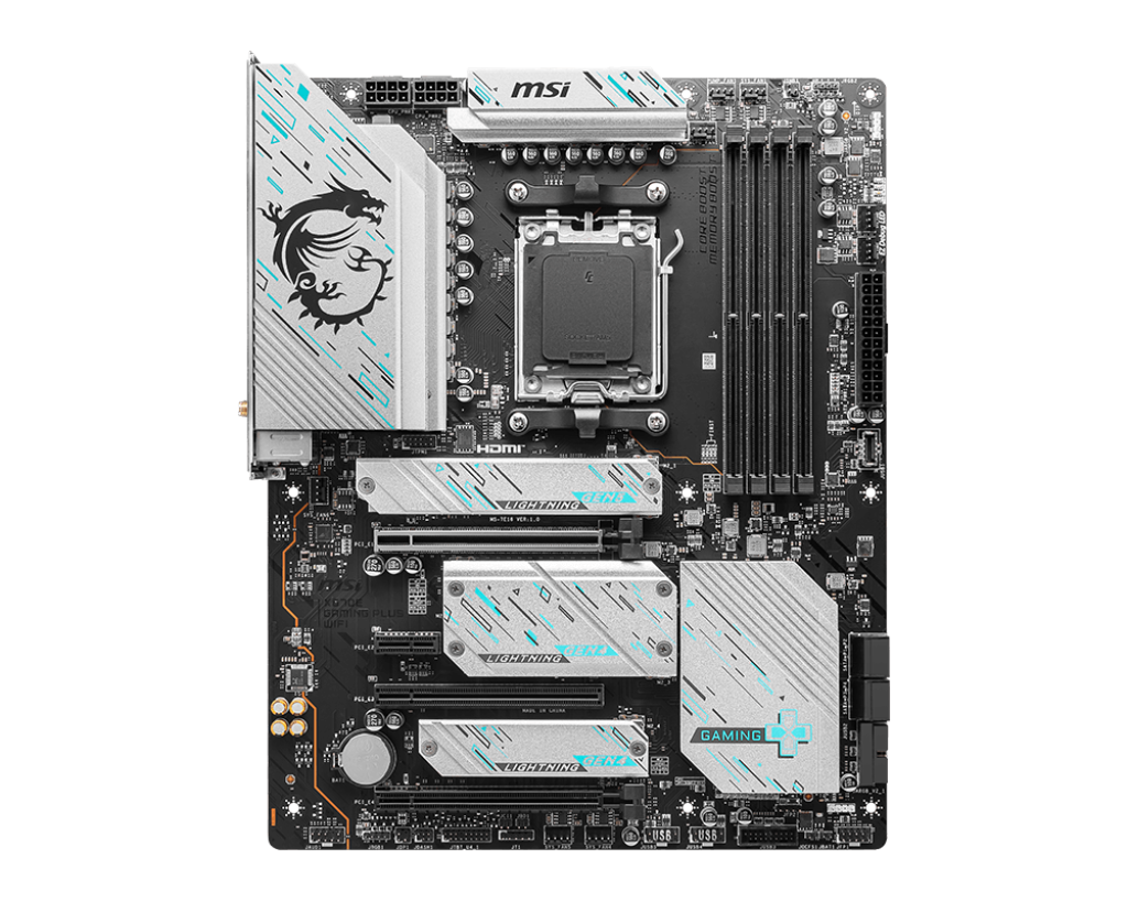 MOTHERBOARD MSI X670E MAG GAMING PLUS DDR5 AM5 WIFI