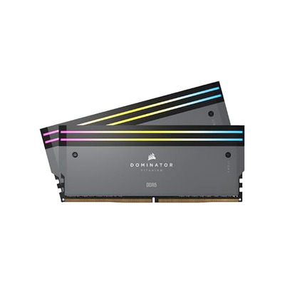 MEMORIA RAM CORSAIR 64GB (2X32) DDR5 6000MHZ DOMINATOR TITANIUM RGB