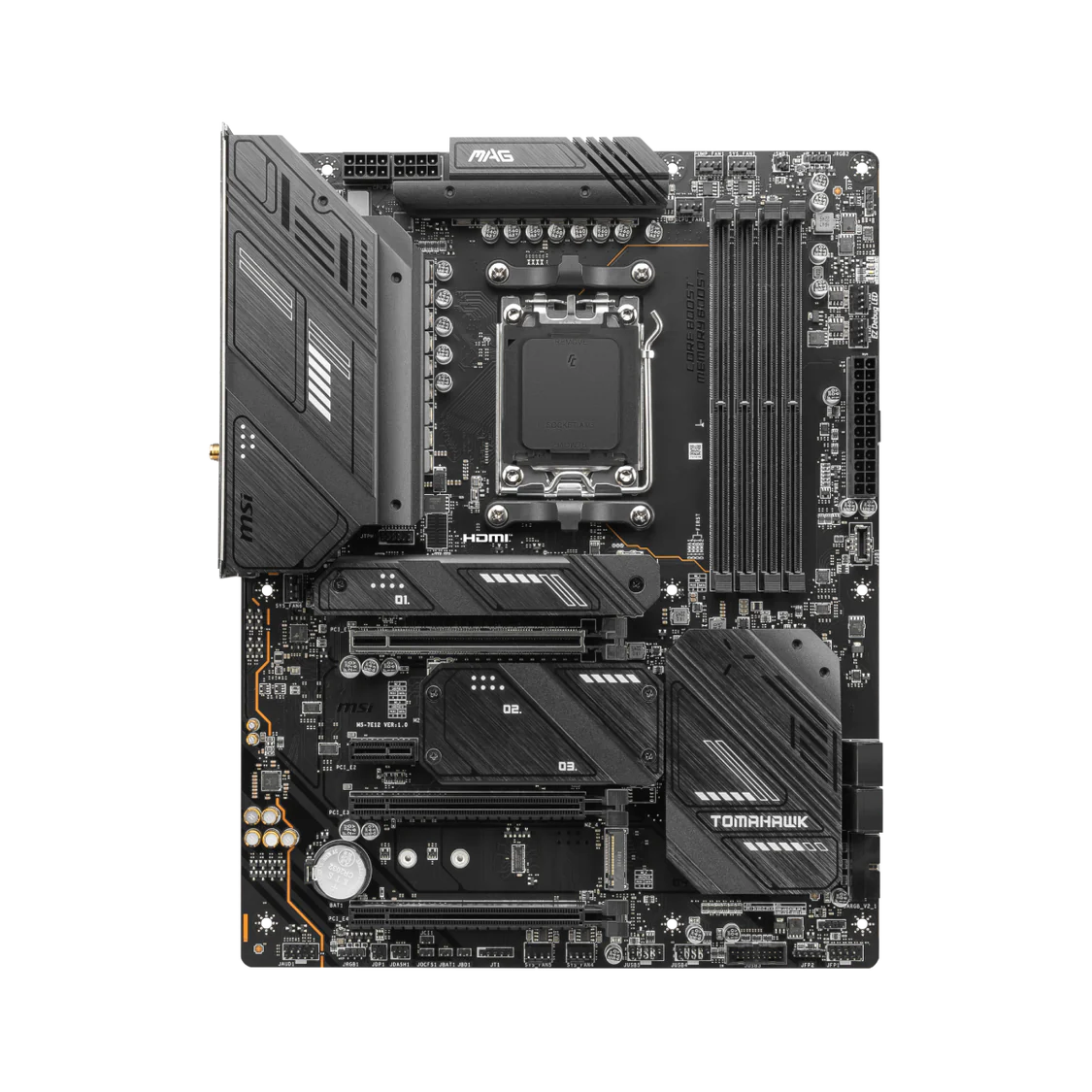MOTHERBOARD MSI X670E TOMAHAWK DDR5 AM5 WIFI