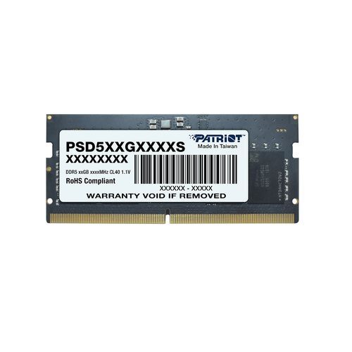 MEMORIA RAM PATRIOT 32GB DDR5 5600 MHZ SODIMM