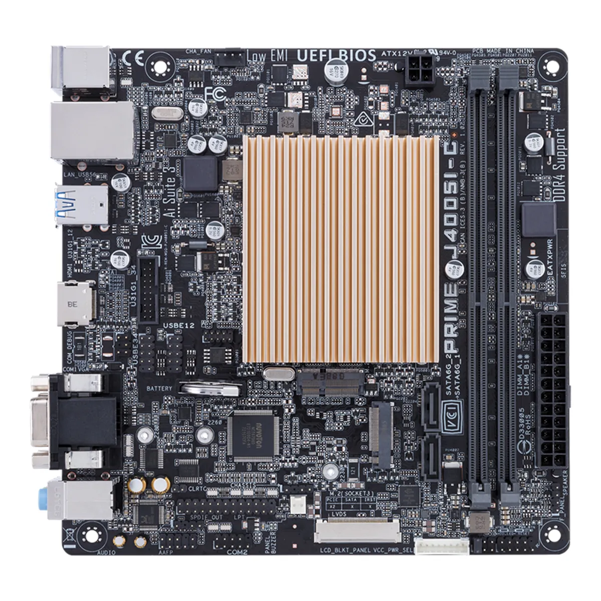 MOTHERBOARD ASUS PRIME J4005I-C DDR4 CPU INTEGRADO