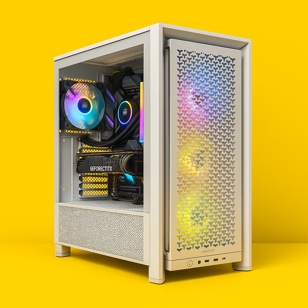 PC GAMER - RYZEN 9 9900X - 64GB RAM - RTX 5080 - 1TB SSD - WHITE VERSION